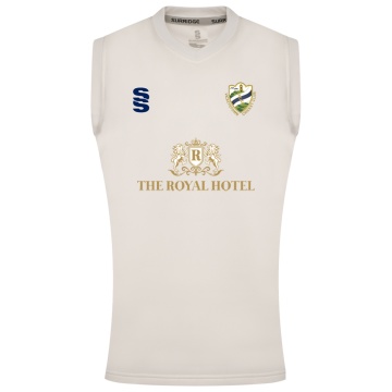 BLAST SLEEVELESS WOMENS SWEATER-Ivory