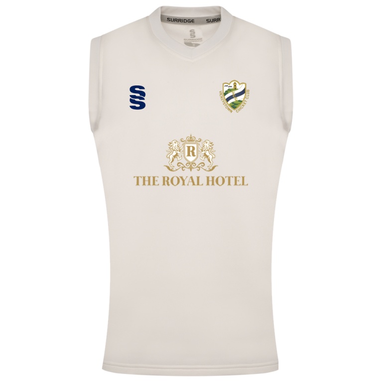 BLAST SLEEVELESS WOMENS SWEATER-Ivory